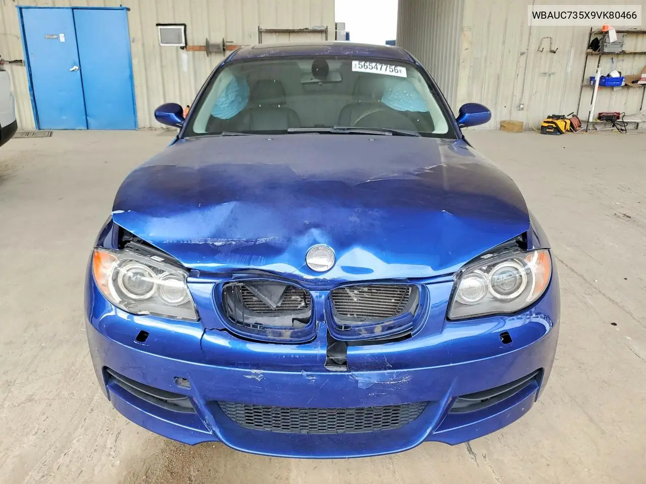 2009 BMW 135 I VIN: WBAUC735X9VK80466 Lot: 56547756