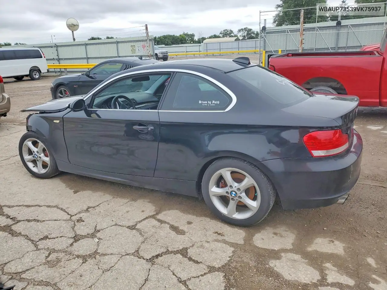 2009 BMW 128 I VIN: WBAUP73539VK75937 Lot: 59003476