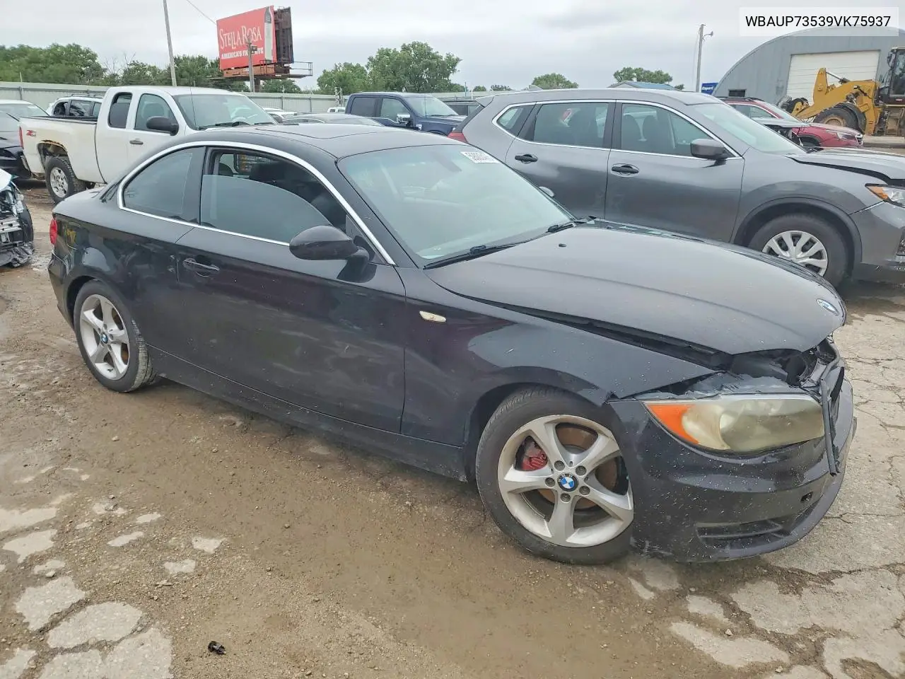 2009 BMW 128 I VIN: WBAUP73539VK75937 Lot: 59003476