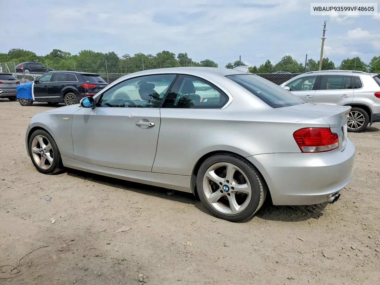 2009 BMW 128 I VIN: WBAUP93599VF48605 Lot: 59072636