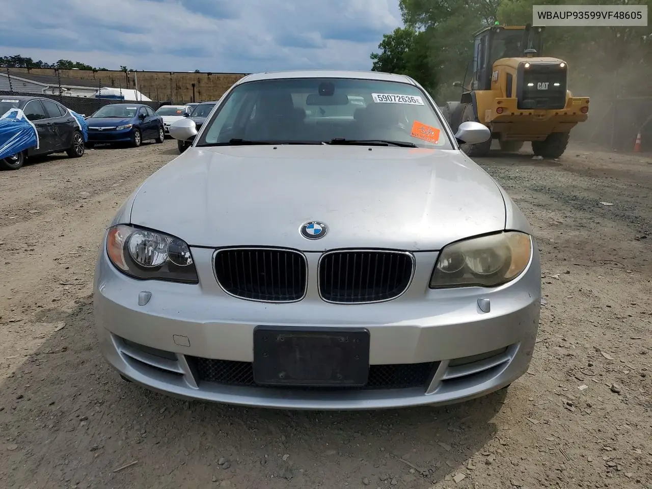 2009 BMW 128 I VIN: WBAUP93599VF48605 Lot: 59072636