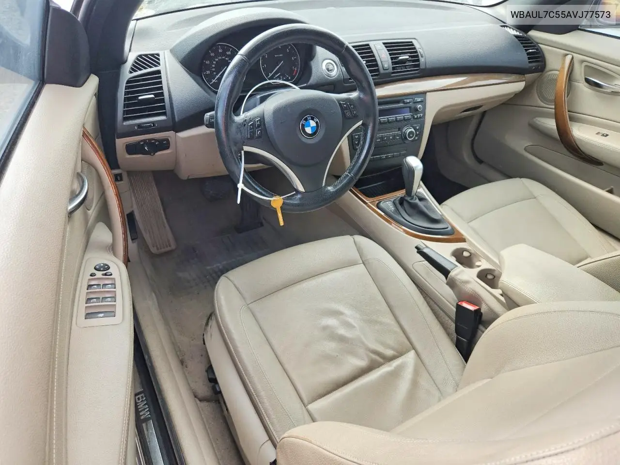2010 BMW 128 I VIN: WBAUL7C55AVJ77573 Lot: 55467976