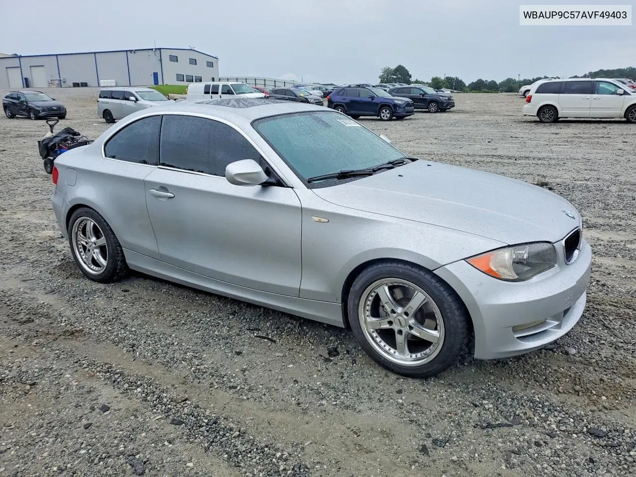 2010 BMW 128 I VIN: WBAUP9C57AVF49403 Lot: 56537296