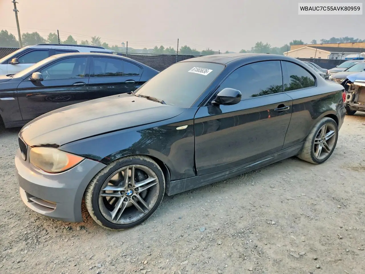 2010 BMW 135 I VIN: WBAUC7C55AVK80959 Lot: 61565636