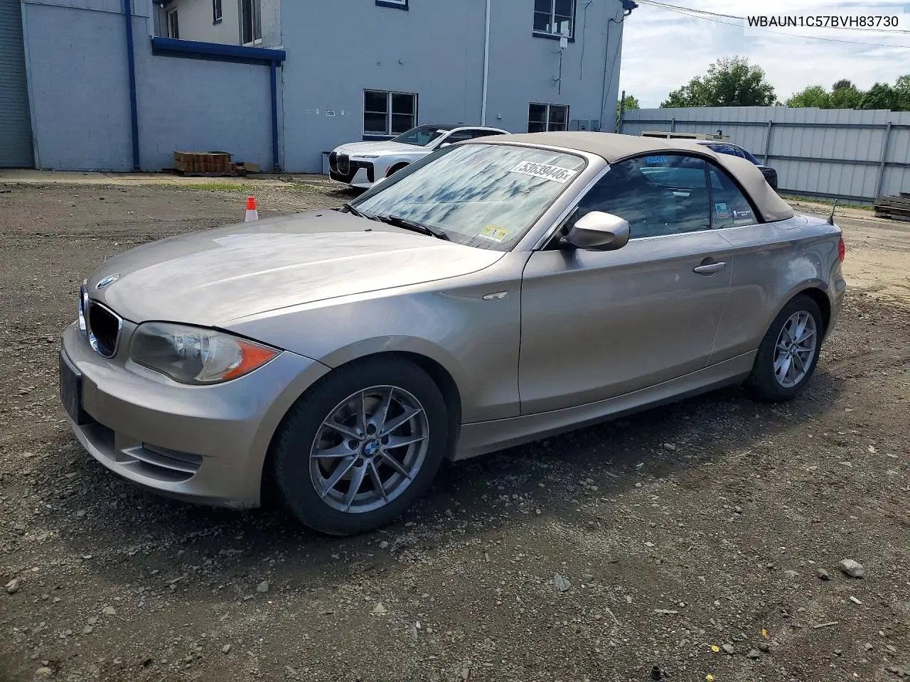 2011 BMW 128 I VIN: WBAUN1C57BVH83730 Lot: 53639446