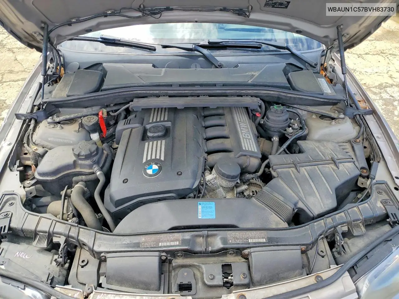 2011 BMW 128 I VIN: WBAUN1C57BVH83730 Lot: 53639446