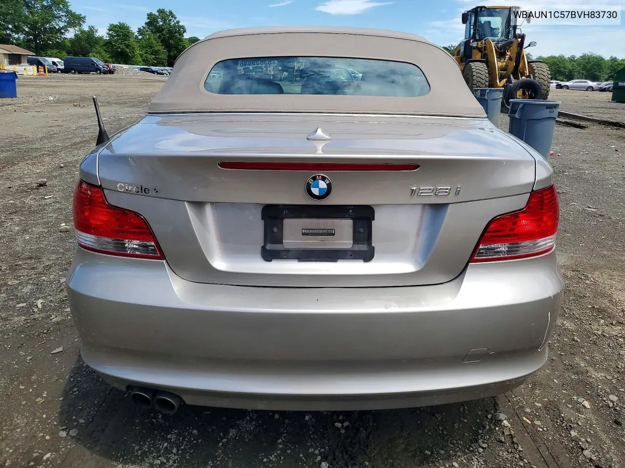2011 BMW 128 I VIN: WBAUN1C57BVH83730 Lot: 53639446