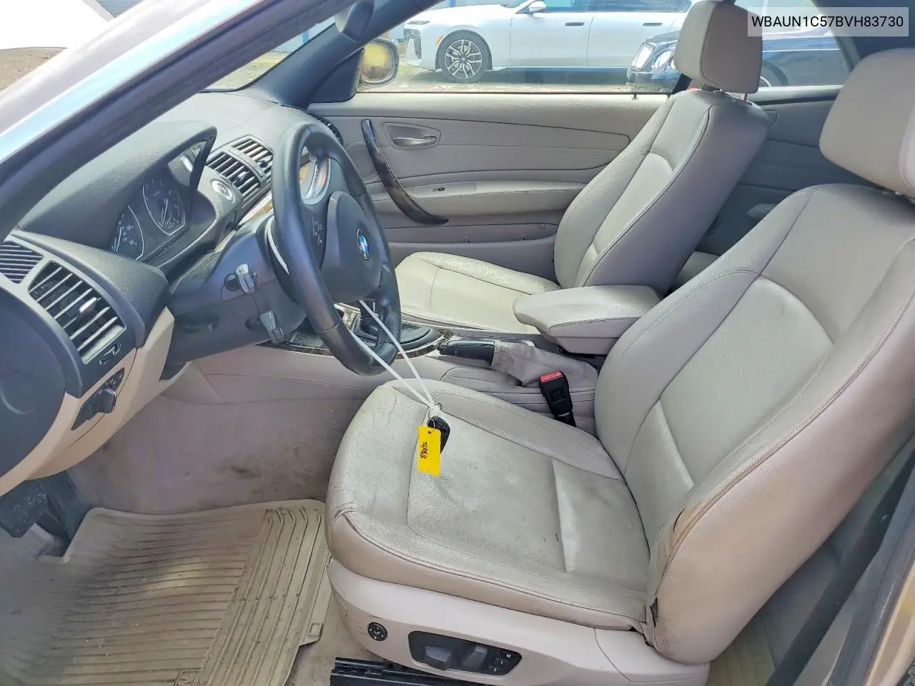 2011 BMW 128 I VIN: WBAUN1C57BVH83730 Lot: 53639446