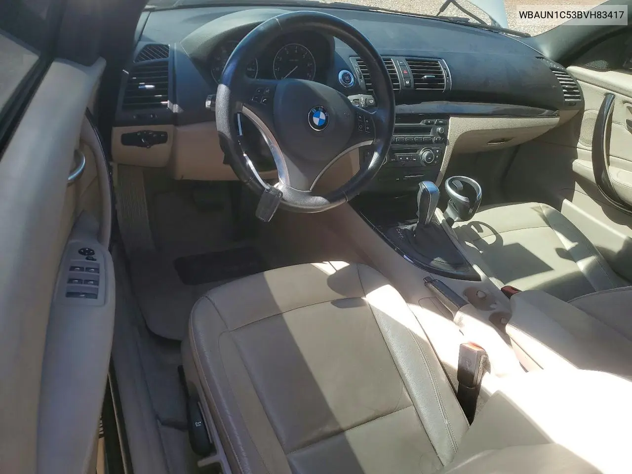 2011 BMW 128 I VIN: WBAUN1C53BVH83417 Lot: 54537746