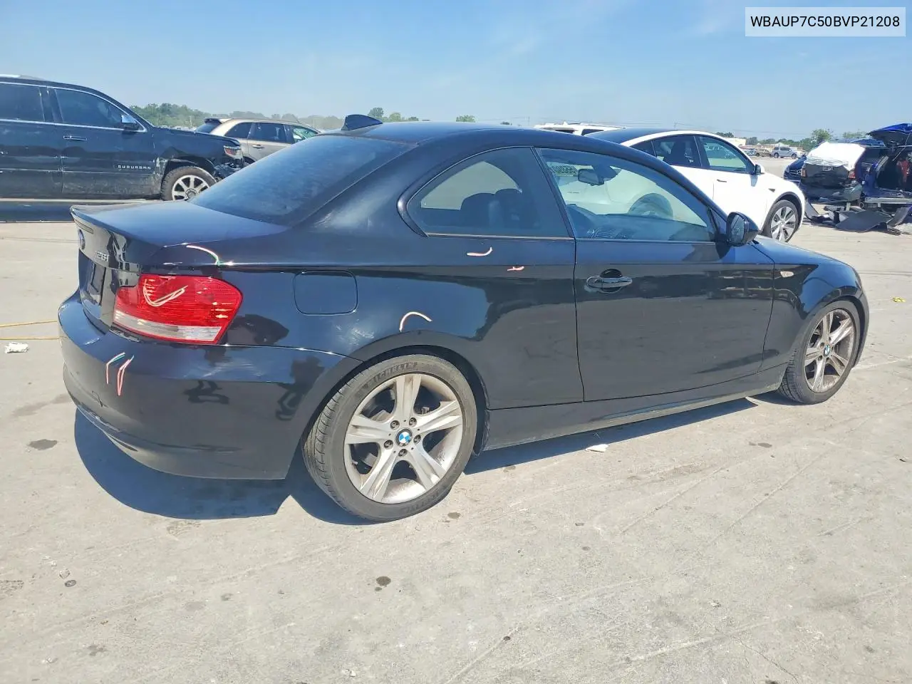 2011 BMW 128 I VIN: WBAUP7C50BVP21208 Lot: 55890186