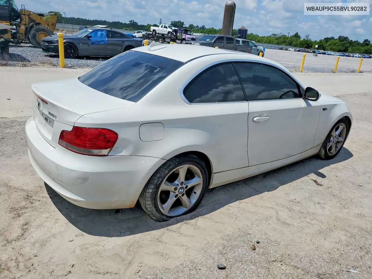 2011 BMW 128 I VIN: WBAUP9C55BVL90282 Lot: 58952196