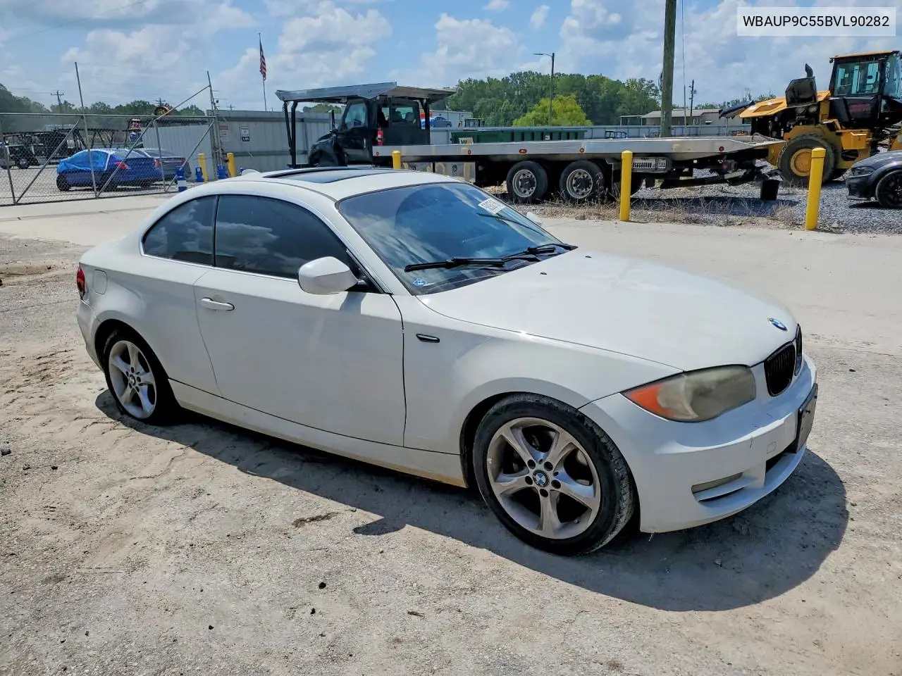 2011 BMW 128 I VIN: WBAUP9C55BVL90282 Lot: 58952196