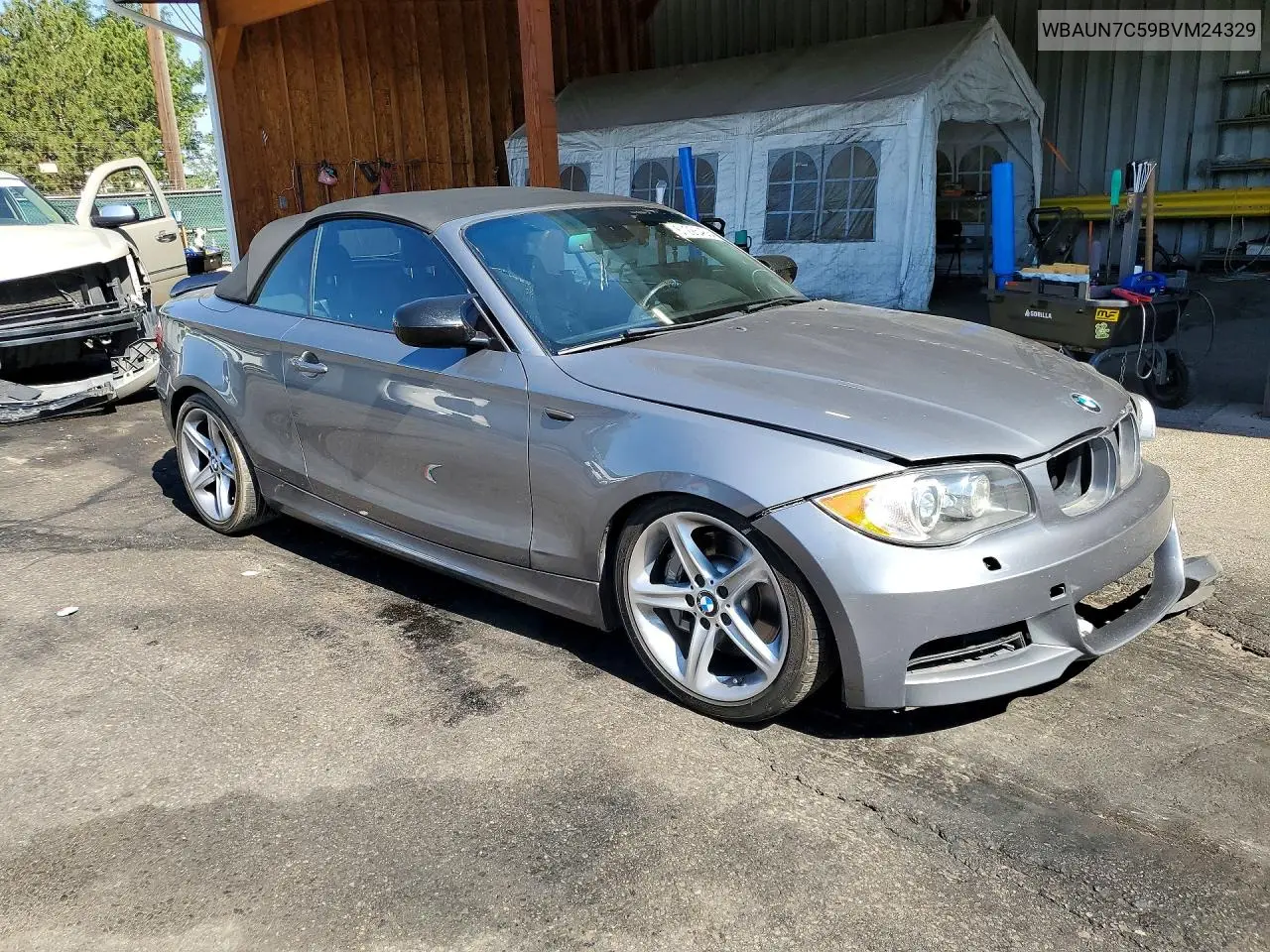 2011 BMW 135 I VIN: WBAUN7C59BVM24329 Lot: 61225486