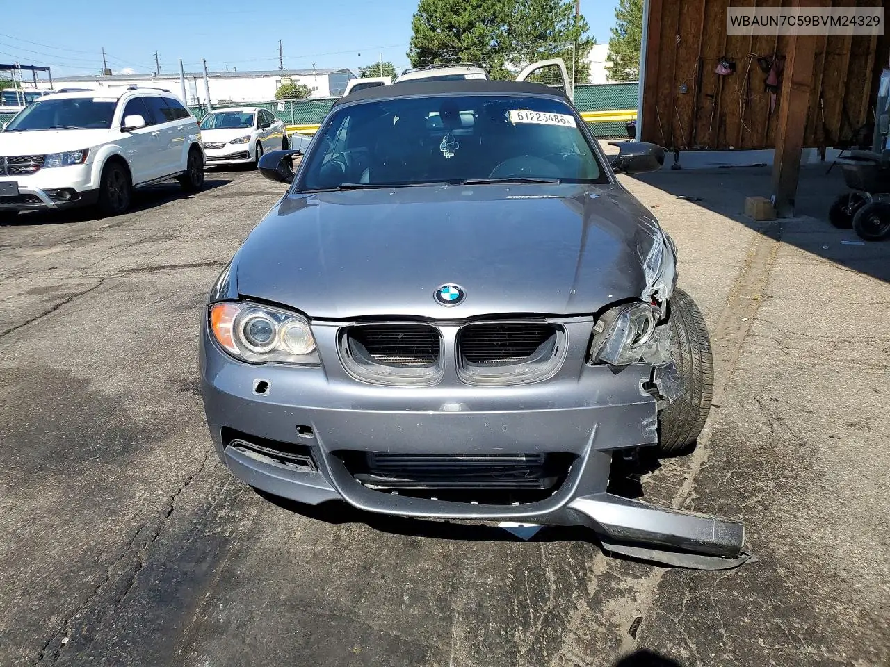 2011 BMW 135 I VIN: WBAUN7C59BVM24329 Lot: 61225486