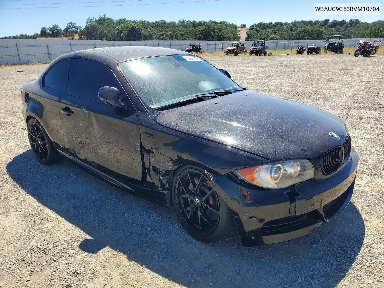 2011 BMW 135 I VIN: WBAUC9C53BVM10704 Lot: 85974305