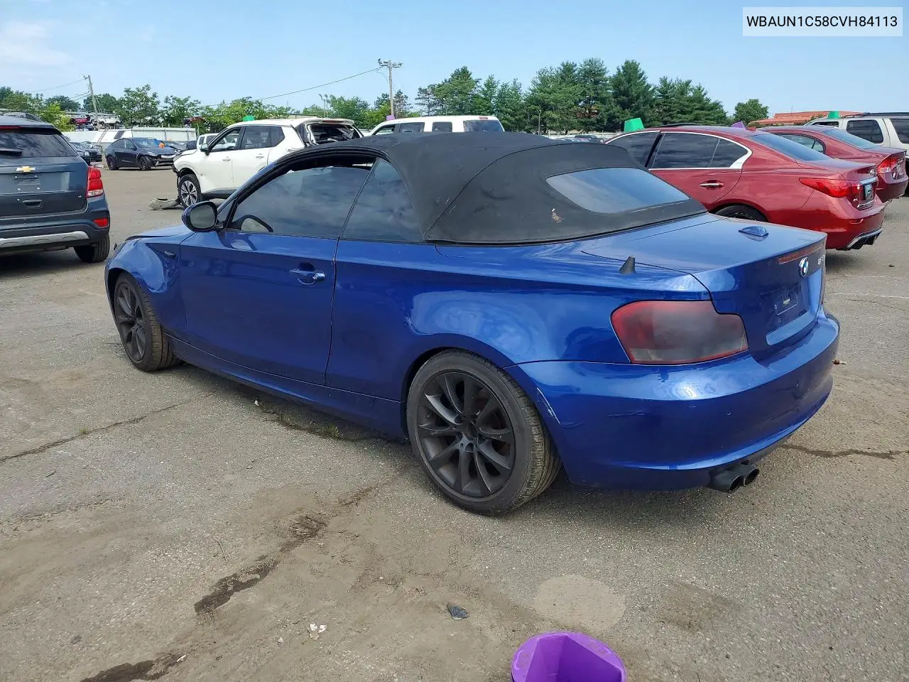 2012 BMW 128 I VIN: WBAUN1C58CVH84113 Lot: 59990356