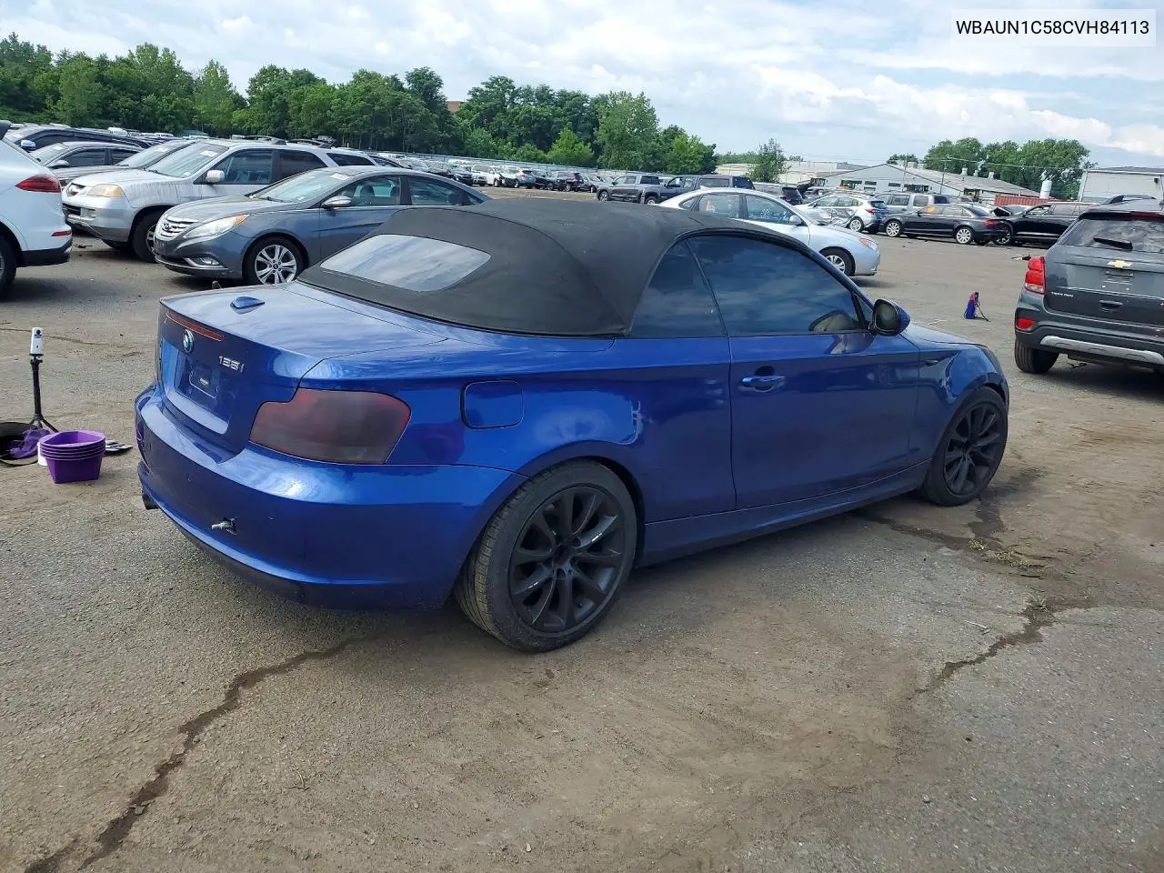 2012 BMW 128 I VIN: WBAUN1C58CVH84113 Lot: 59990356