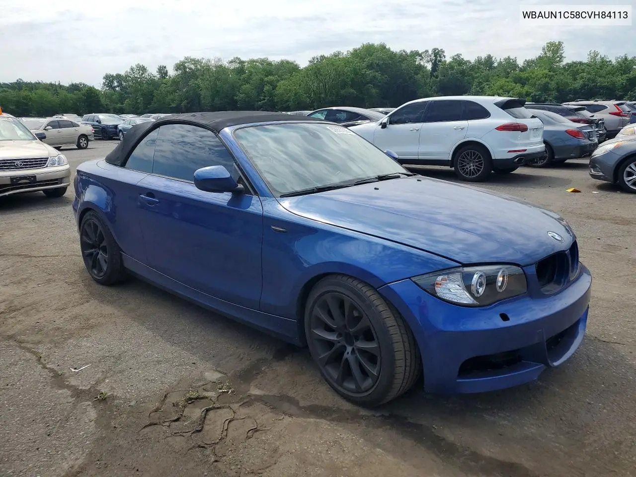 2012 BMW 128 I VIN: WBAUN1C58CVH84113 Lot: 59990356