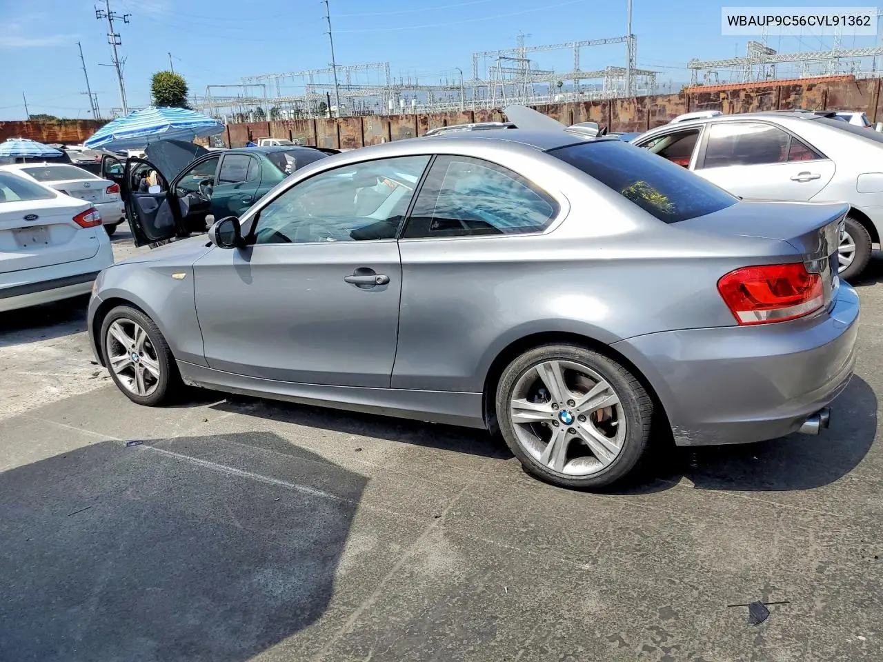 2012 BMW 128 I VIN: WBAUP9C56CVL91362 Lot: 61892526