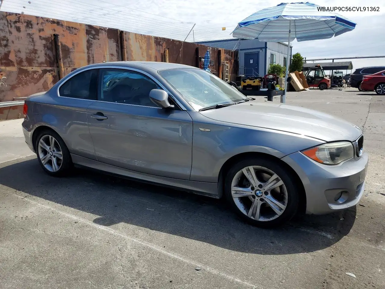 2012 BMW 128 I VIN: WBAUP9C56CVL91362 Lot: 61892526