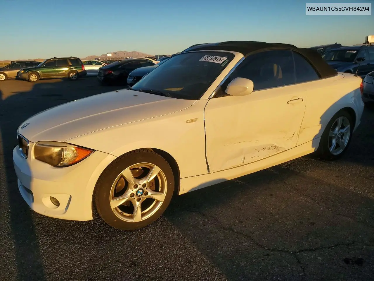 2012 BMW 128 I VIN: WBAUN1C55CVH84294 Lot: 76139615
