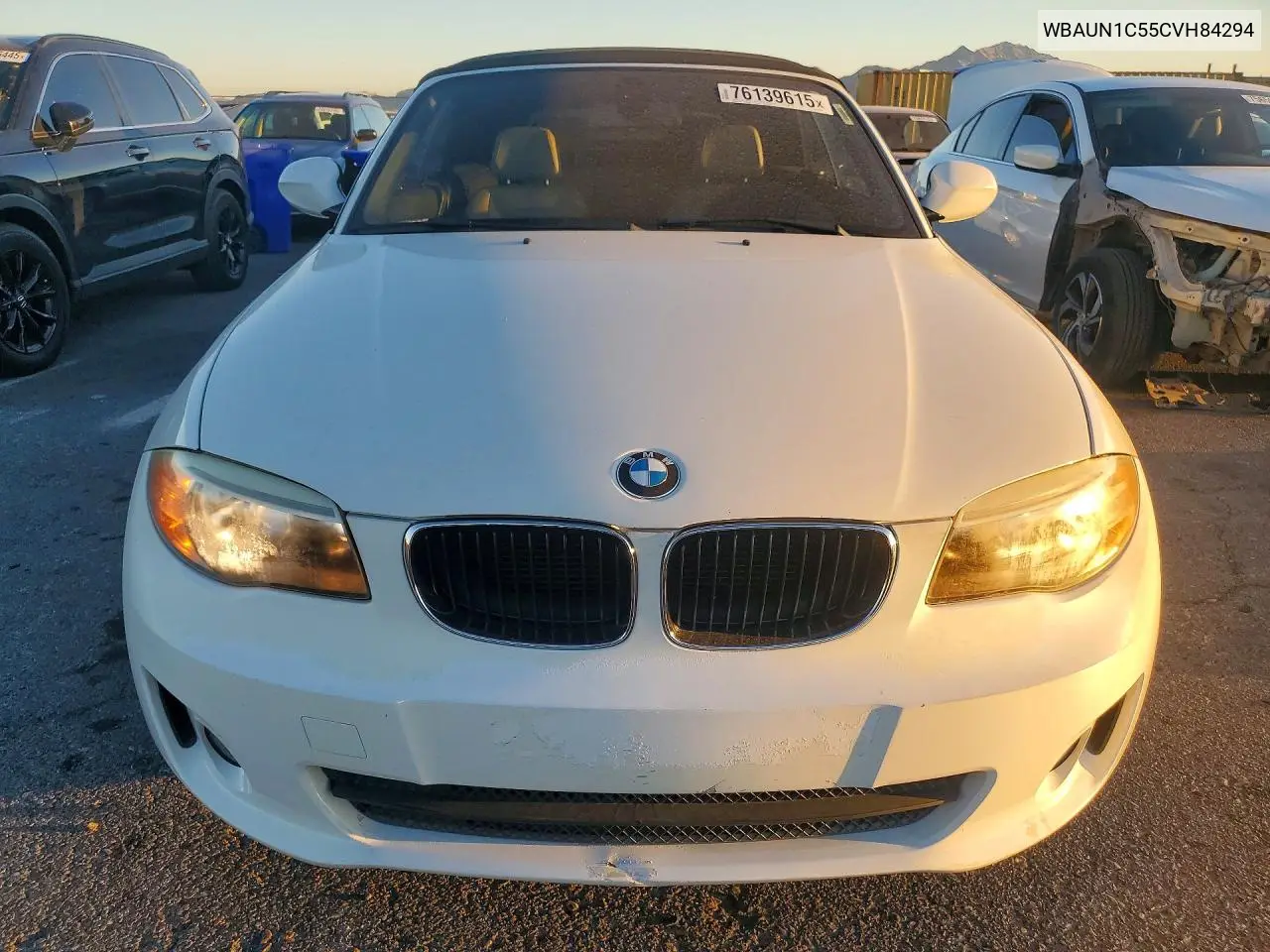 2012 BMW 128 I VIN: WBAUN1C55CVH84294 Lot: 76139615