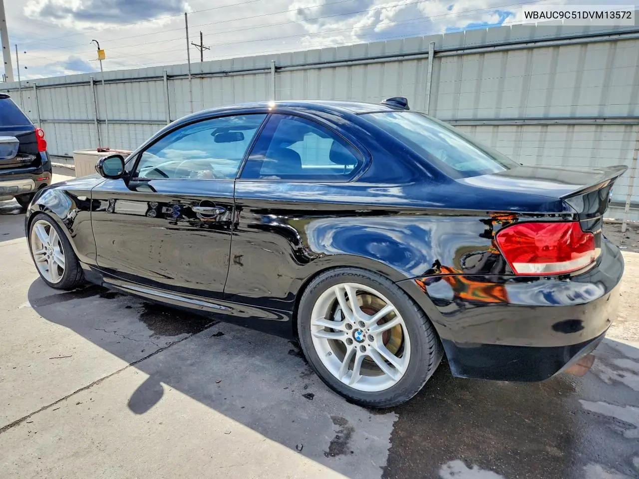 2013 BMW 135 I VIN: WBAUC9C51DVM13572 Lot: 49992916