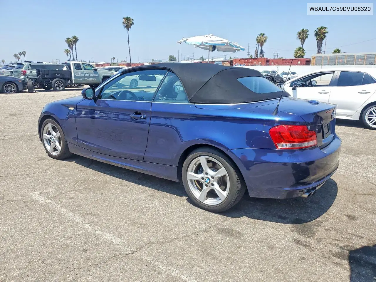 2013 BMW 128 I VIN: WBAUL7C59DVU08320 Lot: 53098346