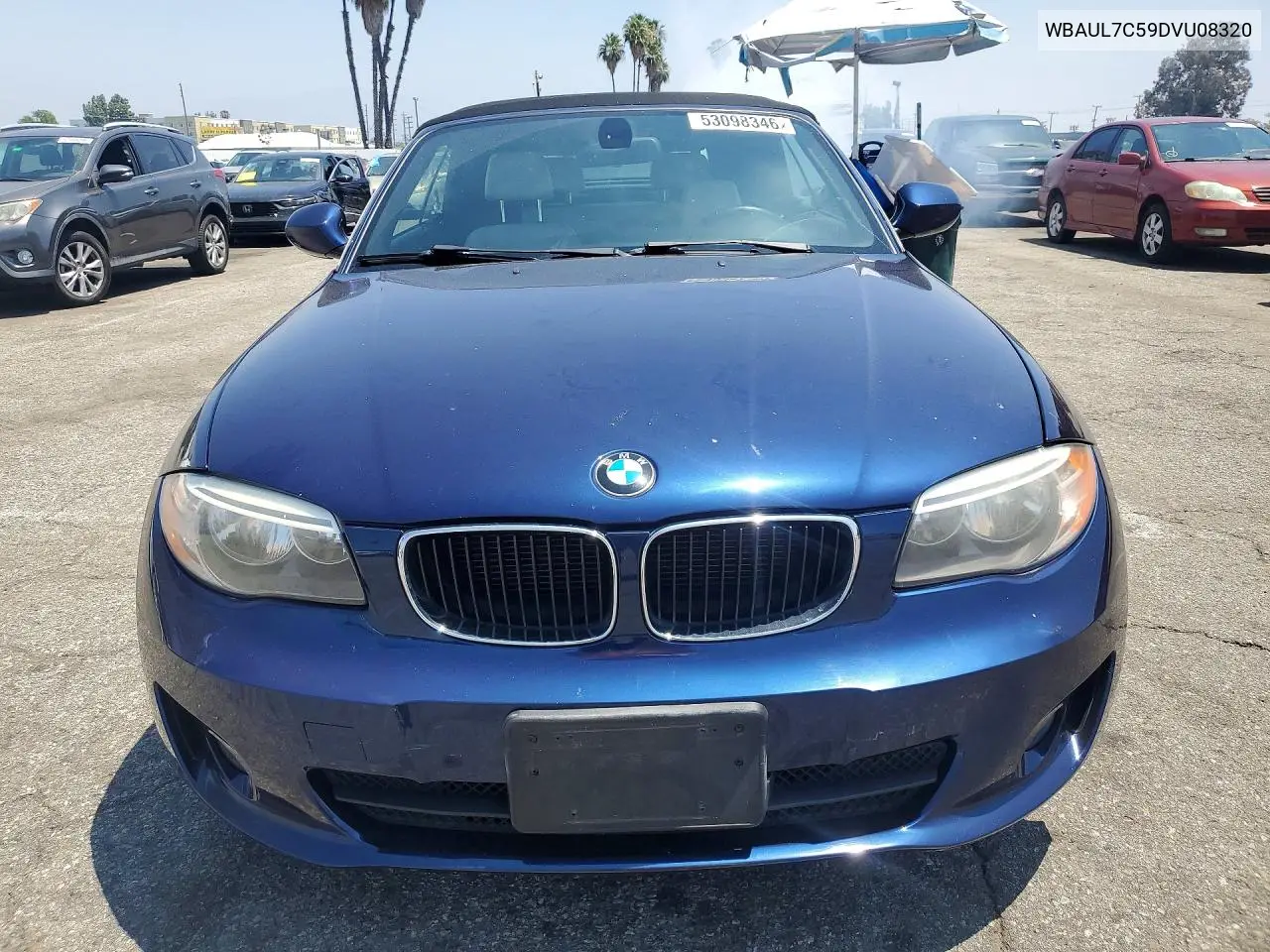 2013 BMW 128 I VIN: WBAUL7C59DVU08320 Lot: 53098346