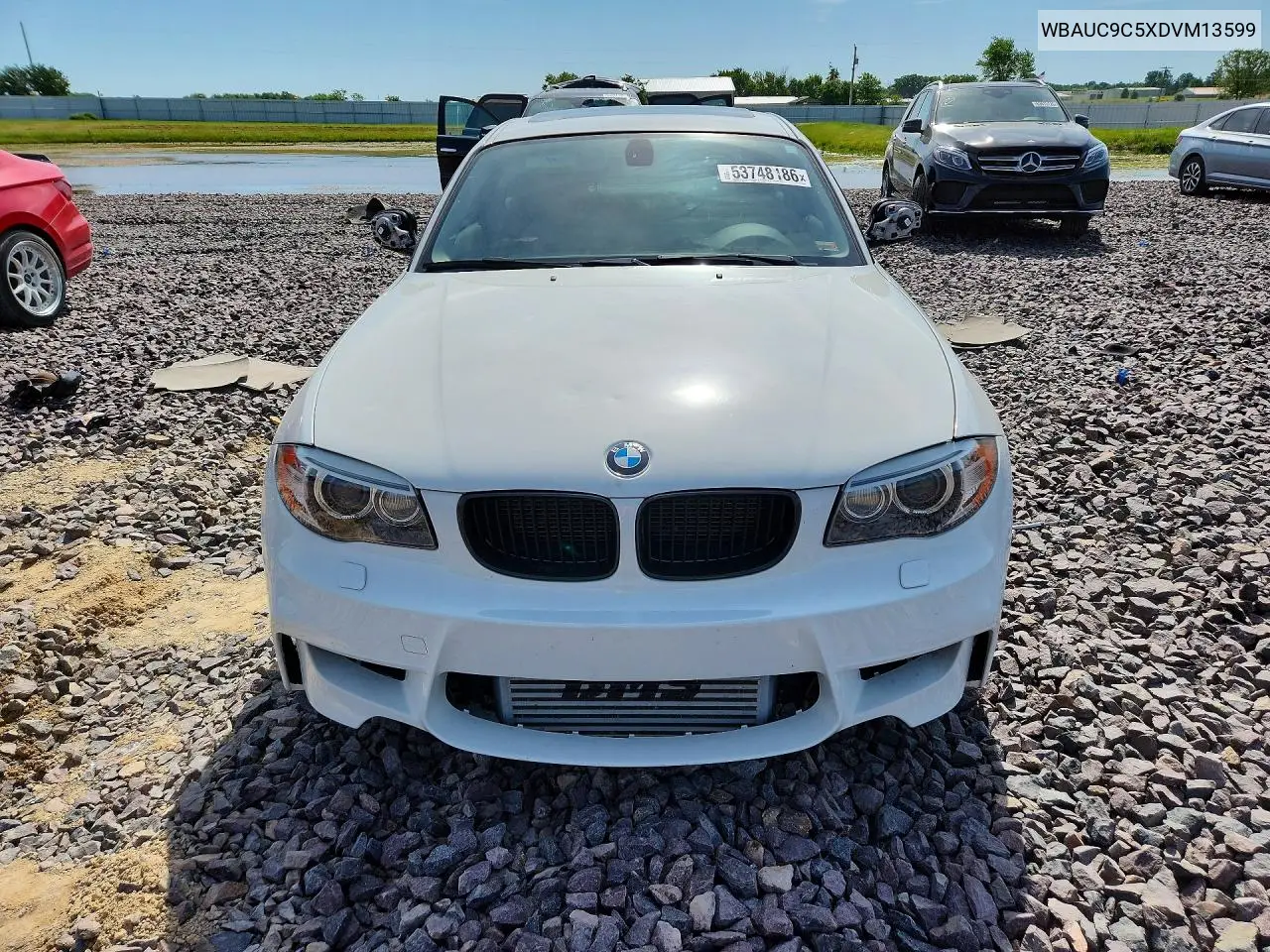 2013 BMW 135 I VIN: WBAUC9C5XDVM13599 Lot: 53748186