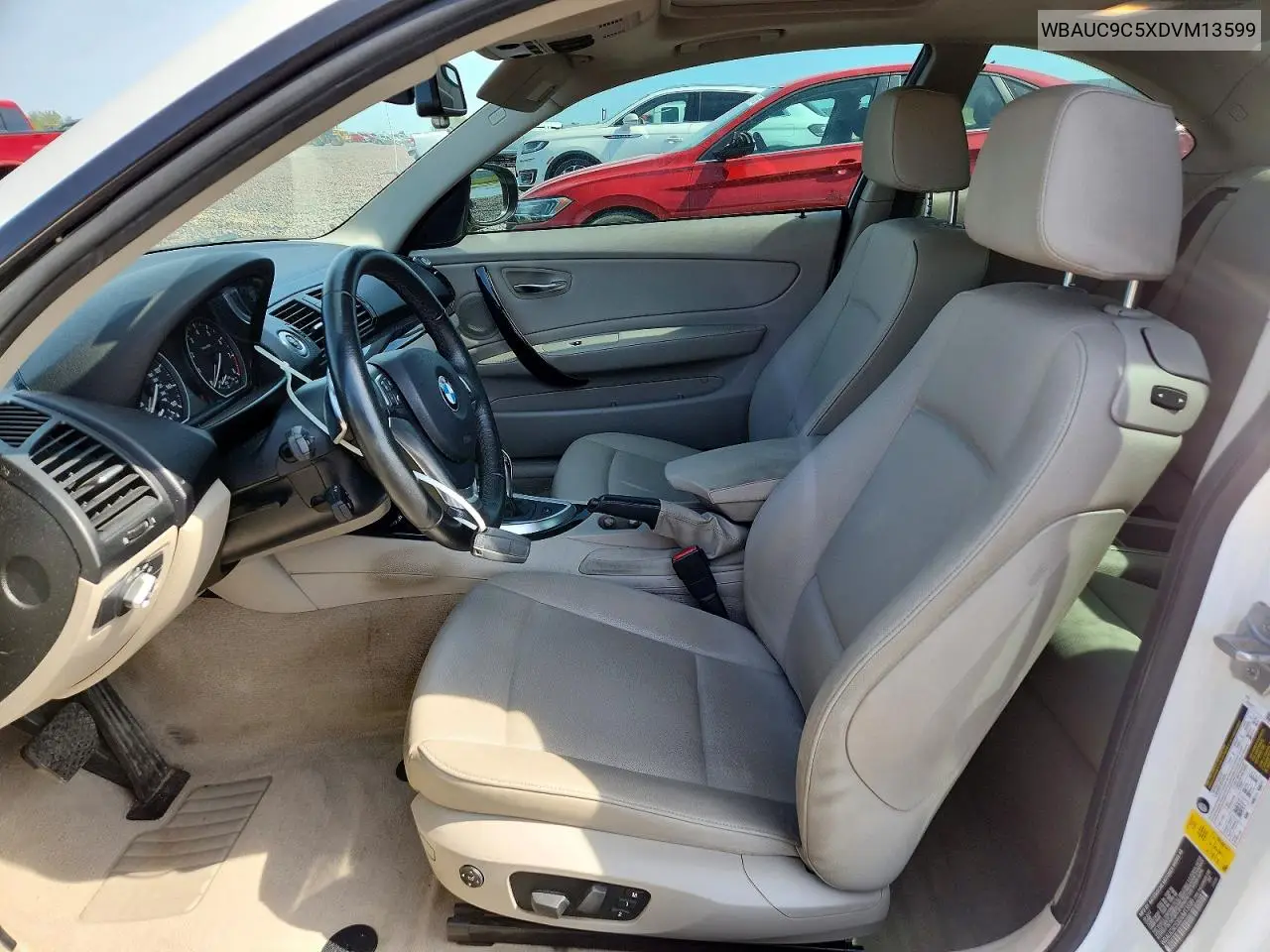 2013 BMW 135 I VIN: WBAUC9C5XDVM13599 Lot: 53748186