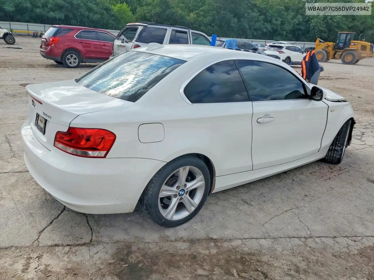 2013 BMW 128 I VIN: WBAUP7C56DVP24942 Lot: 54344566