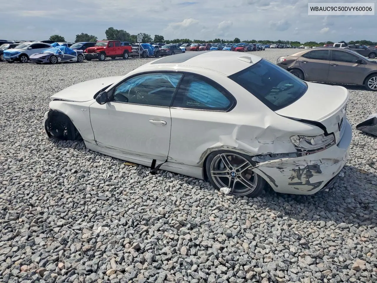2013 BMW 135 I VIN: WBAUC9C50DVY60006 Lot: 54905406