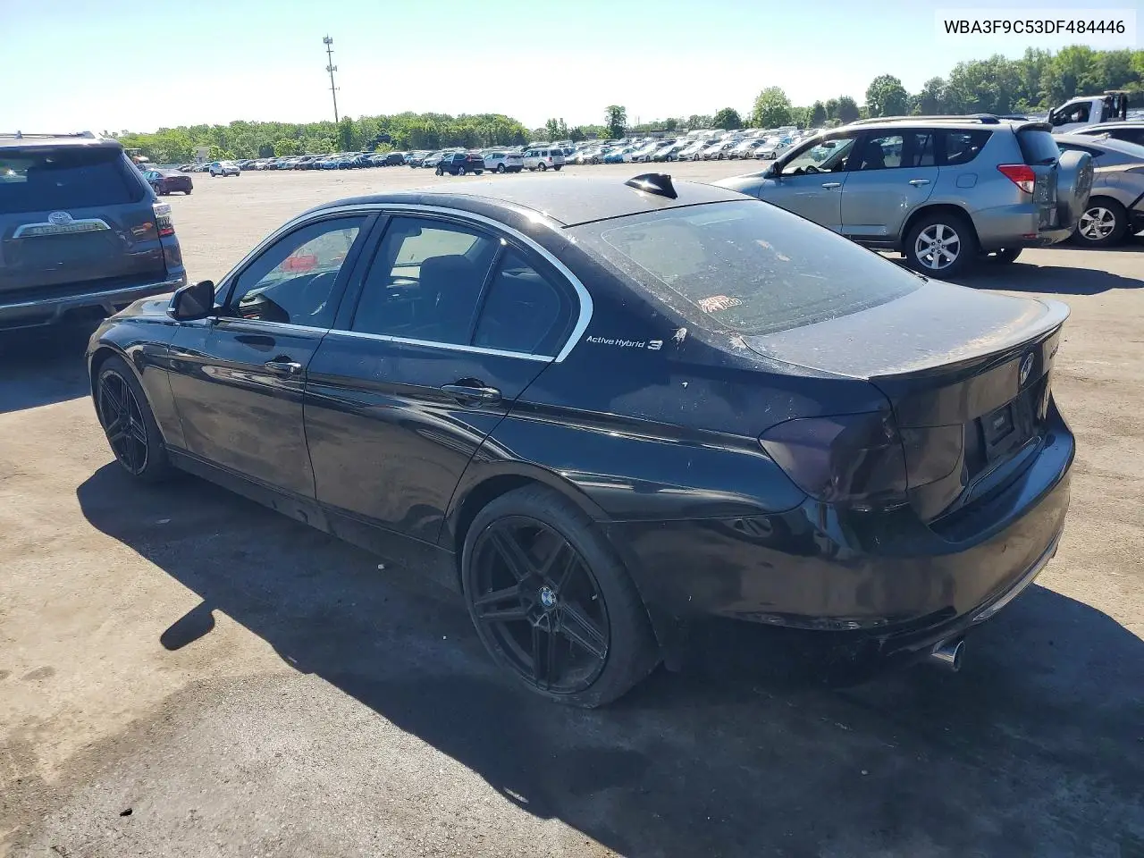 2013 BMW Activehybrid 3 VIN: WBA3F9C53DF484446 Lot: 54947876