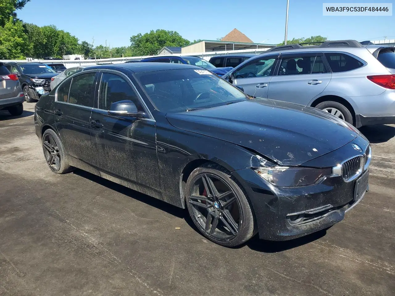 2013 BMW Activehybrid 3 VIN: WBA3F9C53DF484446 Lot: 54947876