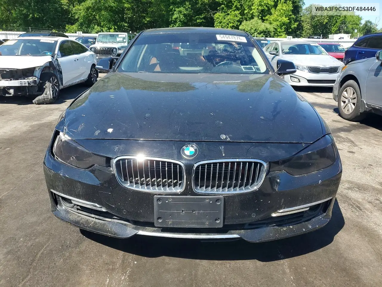 2013 BMW Activehybrid 3 VIN: WBA3F9C53DF484446 Lot: 54947876