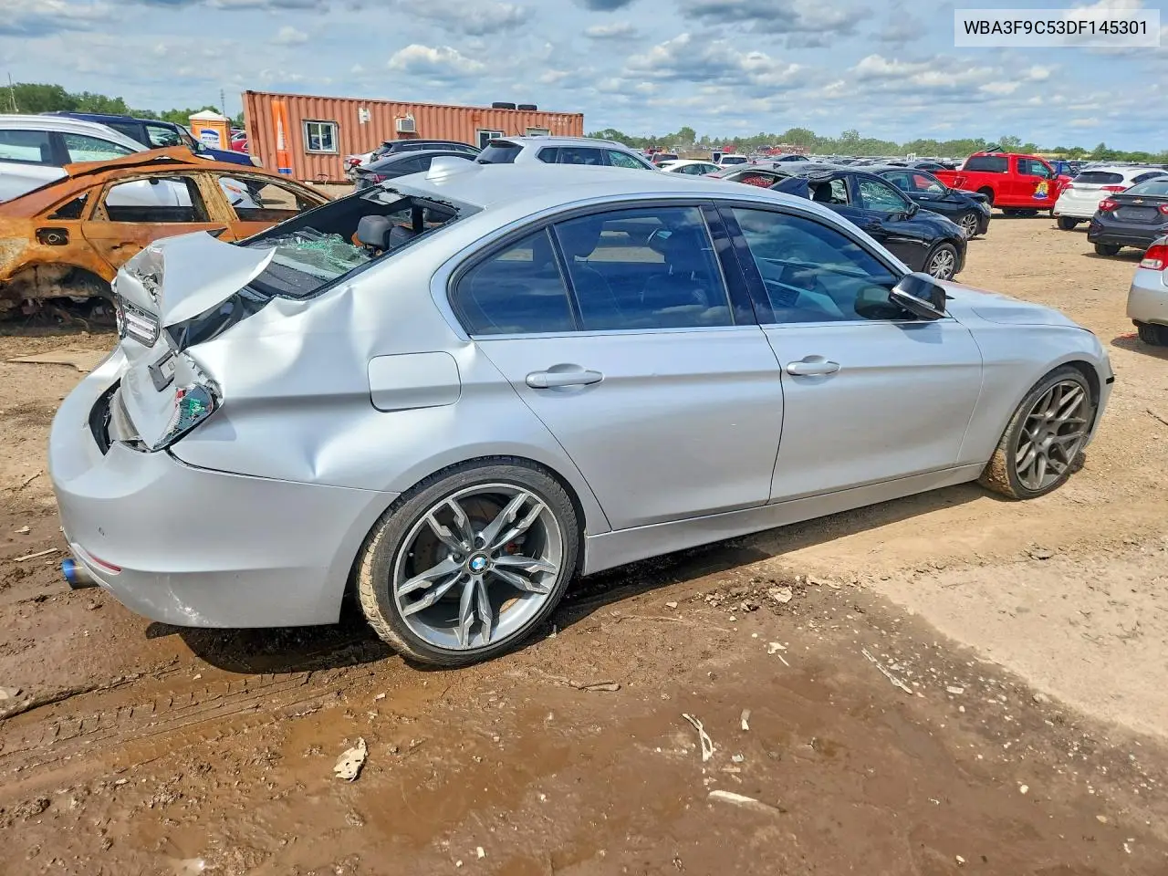 2013 BMW Activehybrid 3 VIN: WBA3F9C53DF145301 Lot: 57214616