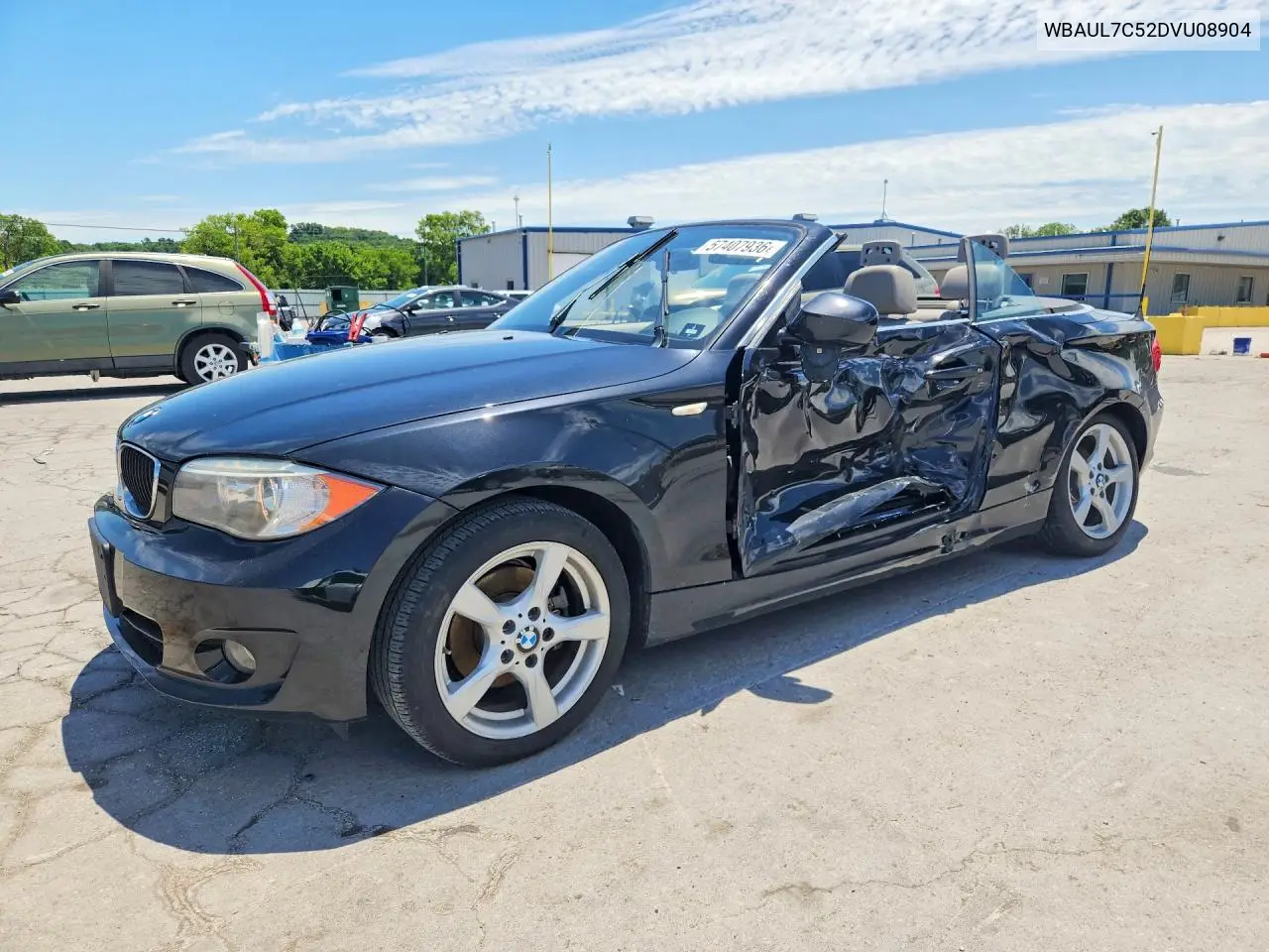 2013 BMW 128 I VIN: WBAUL7C52DVU08904 Lot: 57407936