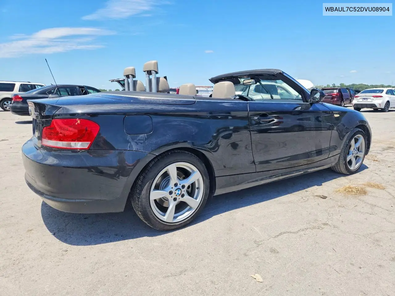 2013 BMW 128 I VIN: WBAUL7C52DVU08904 Lot: 57407936