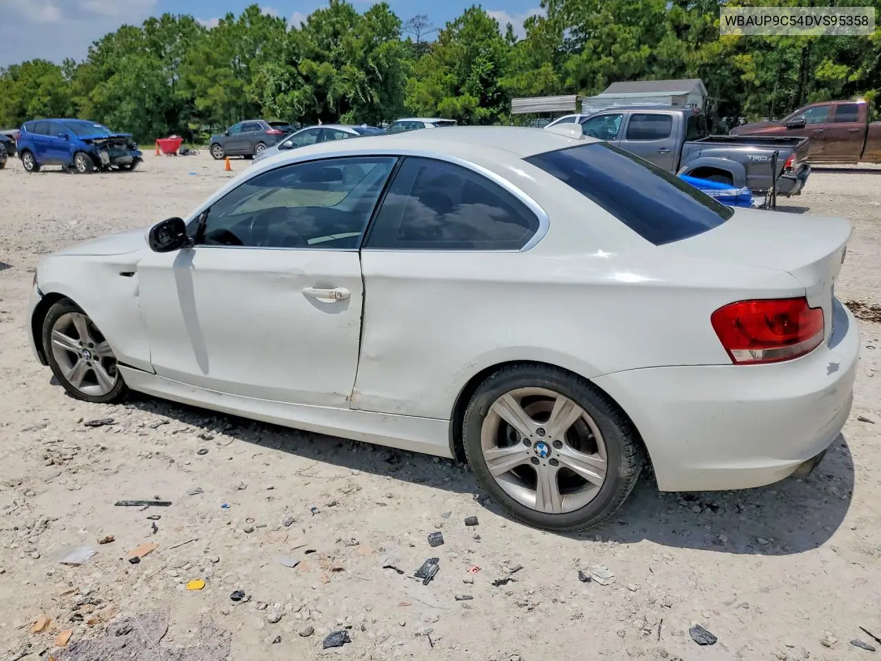 2013 BMW 128 I VIN: WBAUP9C54DVS95358 Lot: 57579266