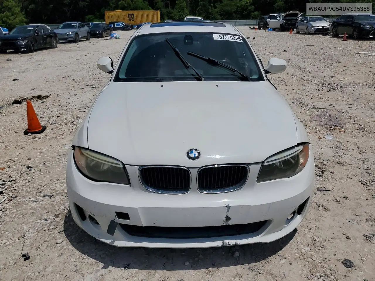 2013 BMW 128 I VIN: WBAUP9C54DVS95358 Lot: 57579266