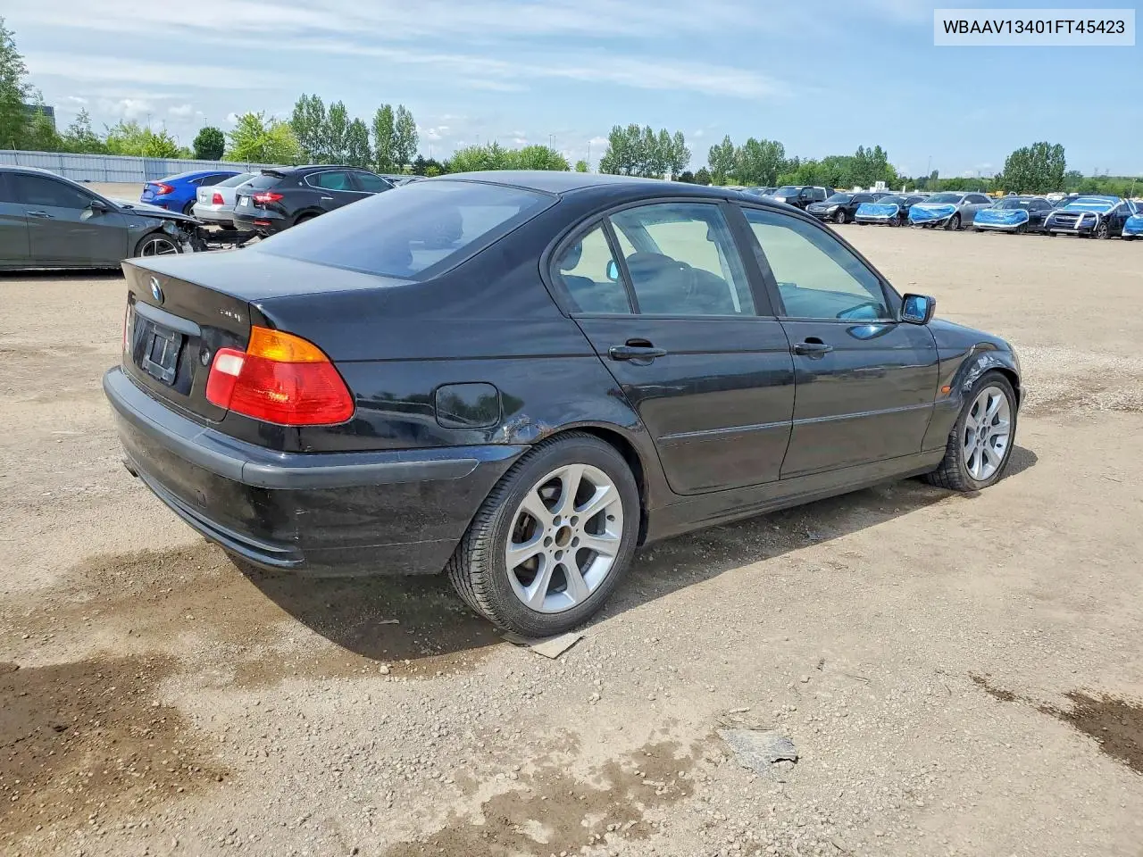 2001 BMW 320 I VIN: WBAAV13401FT45423 Lot: 53268466