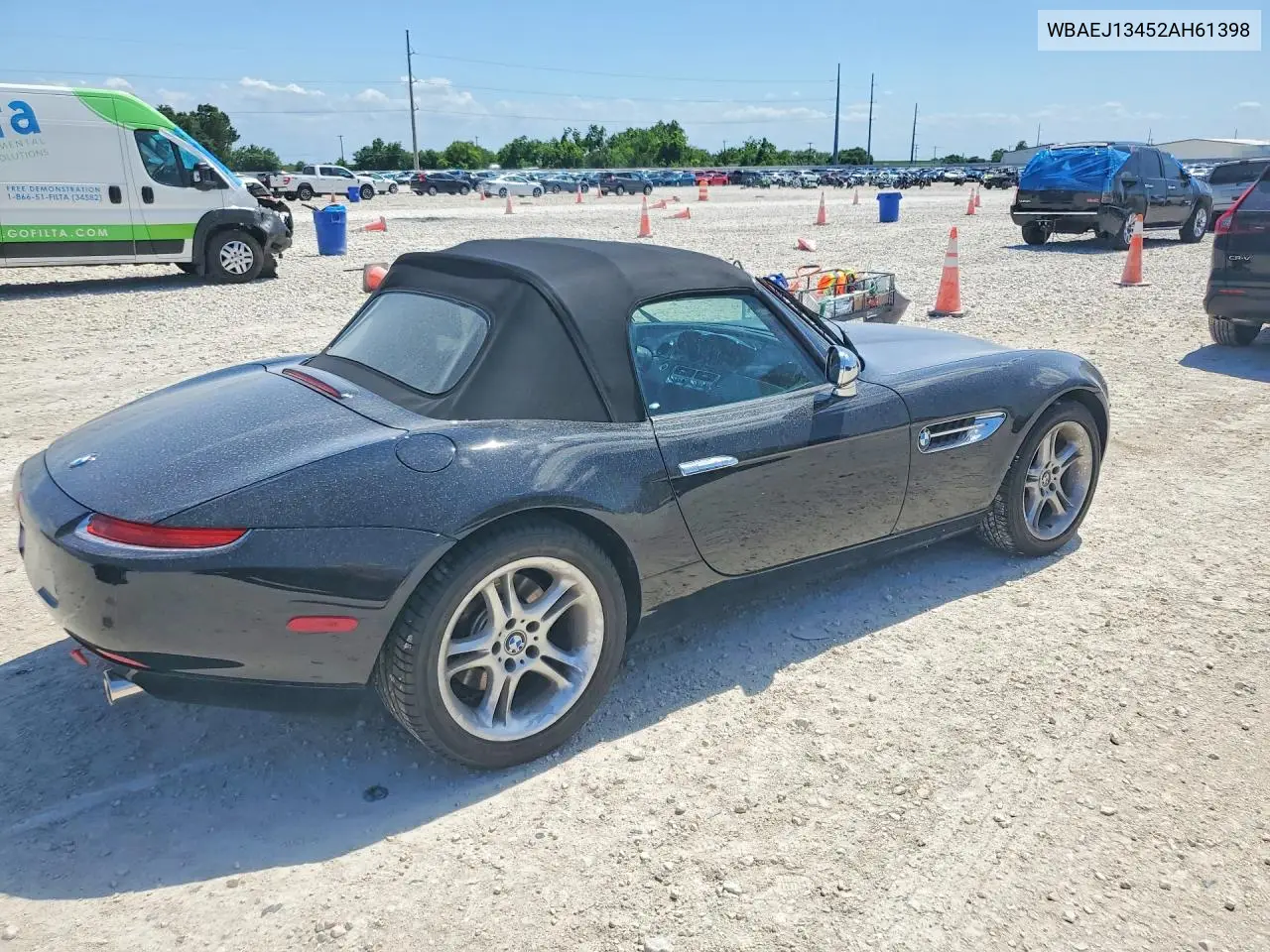 2002 BMW Z8 VIN: WBAEJ13452AH61398 Lot: 54139316