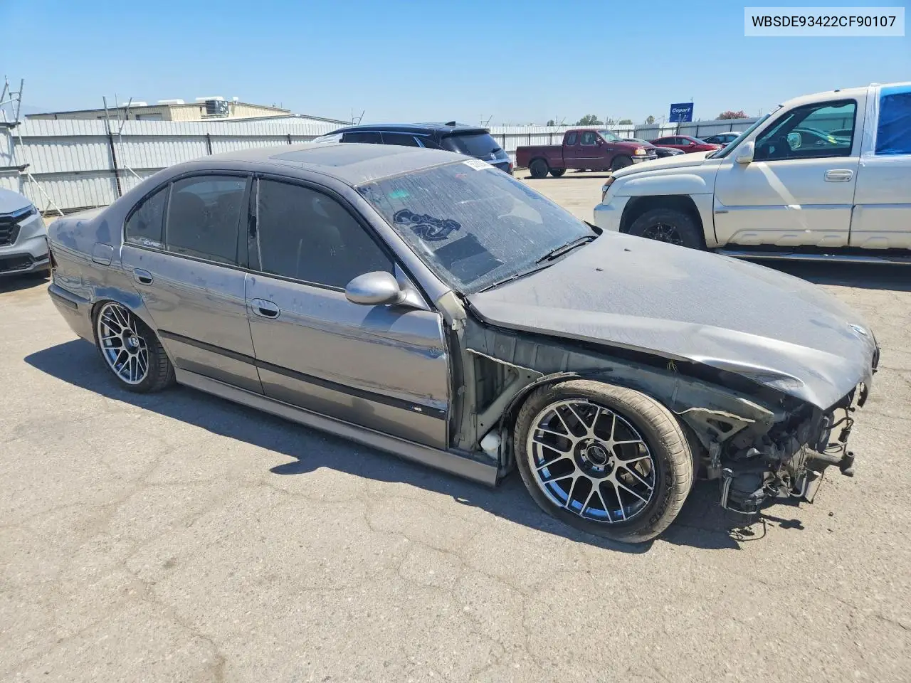2002 BMW M5 VIN: WBSDE93422CF90107 Lot: 55782246