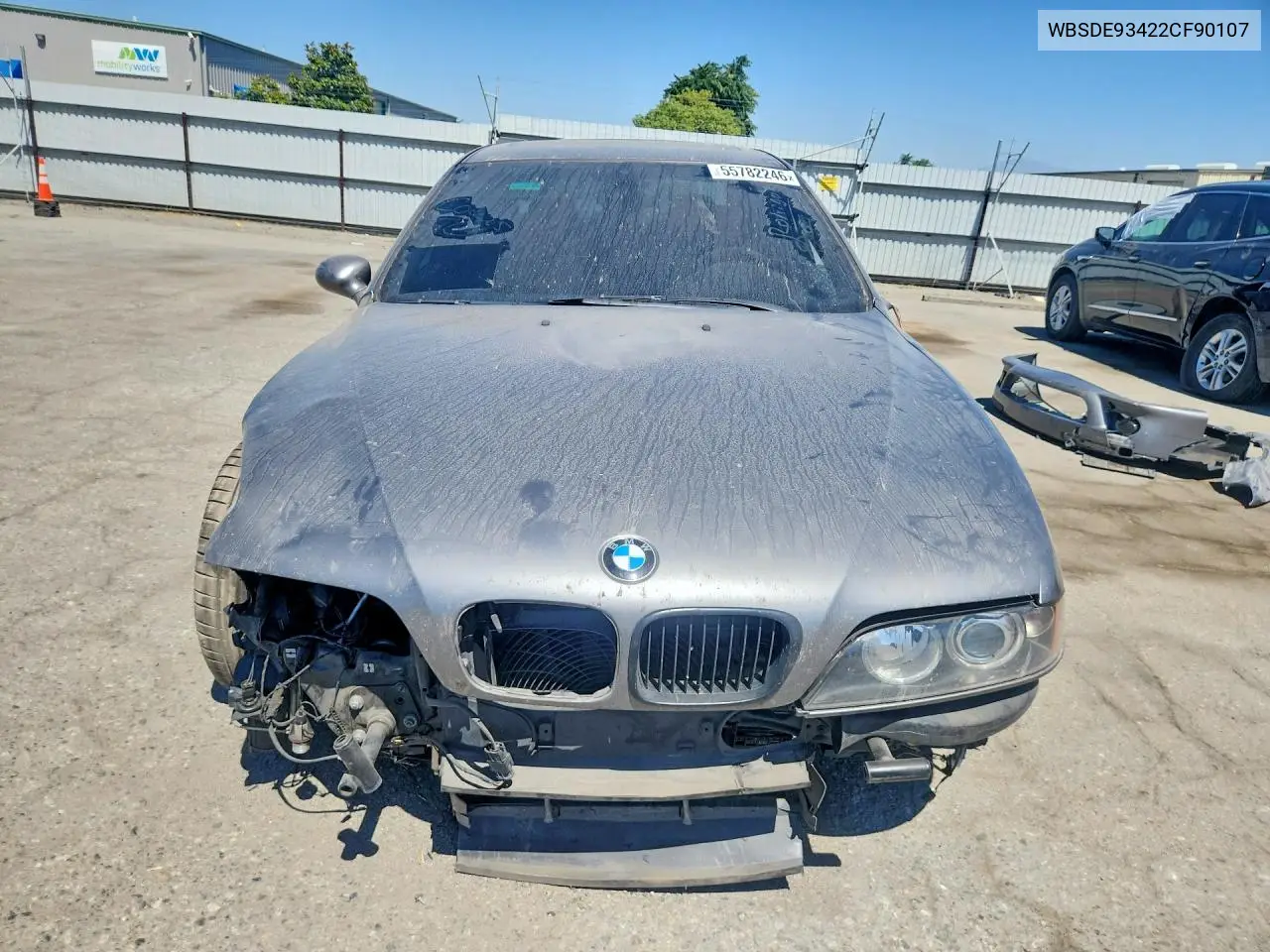 2002 BMW M5 VIN: WBSDE93422CF90107 Lot: 55782246