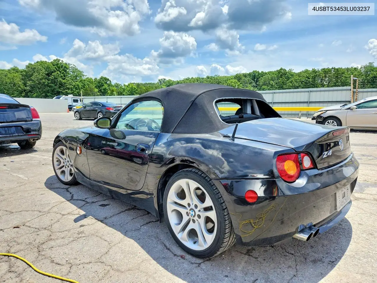 2003 BMW Z4 3.0 VIN: 4USBT53453LU03237 Lot: 54685176
