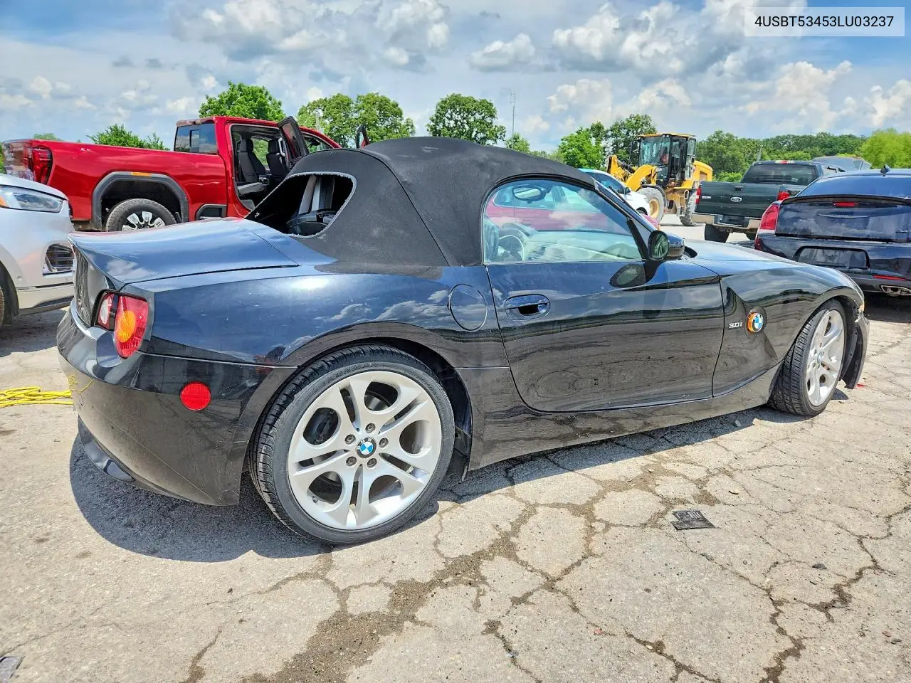 2003 BMW Z4 3.0 VIN: 4USBT53453LU03237 Lot: 54685176