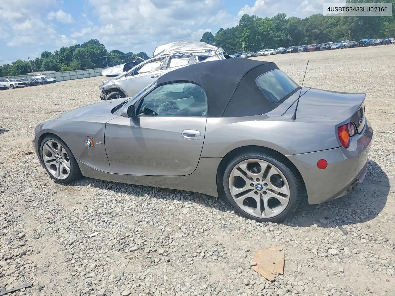 2003 BMW Z4 3.0 VIN: 4USBT53433LU02166 Lot: 56947126
