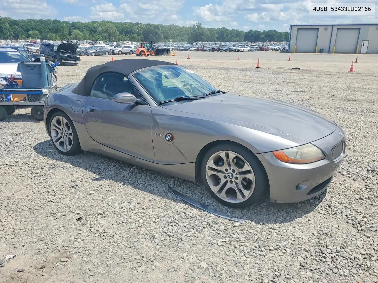 2003 BMW Z4 3.0 VIN: 4USBT53433LU02166 Lot: 56947126