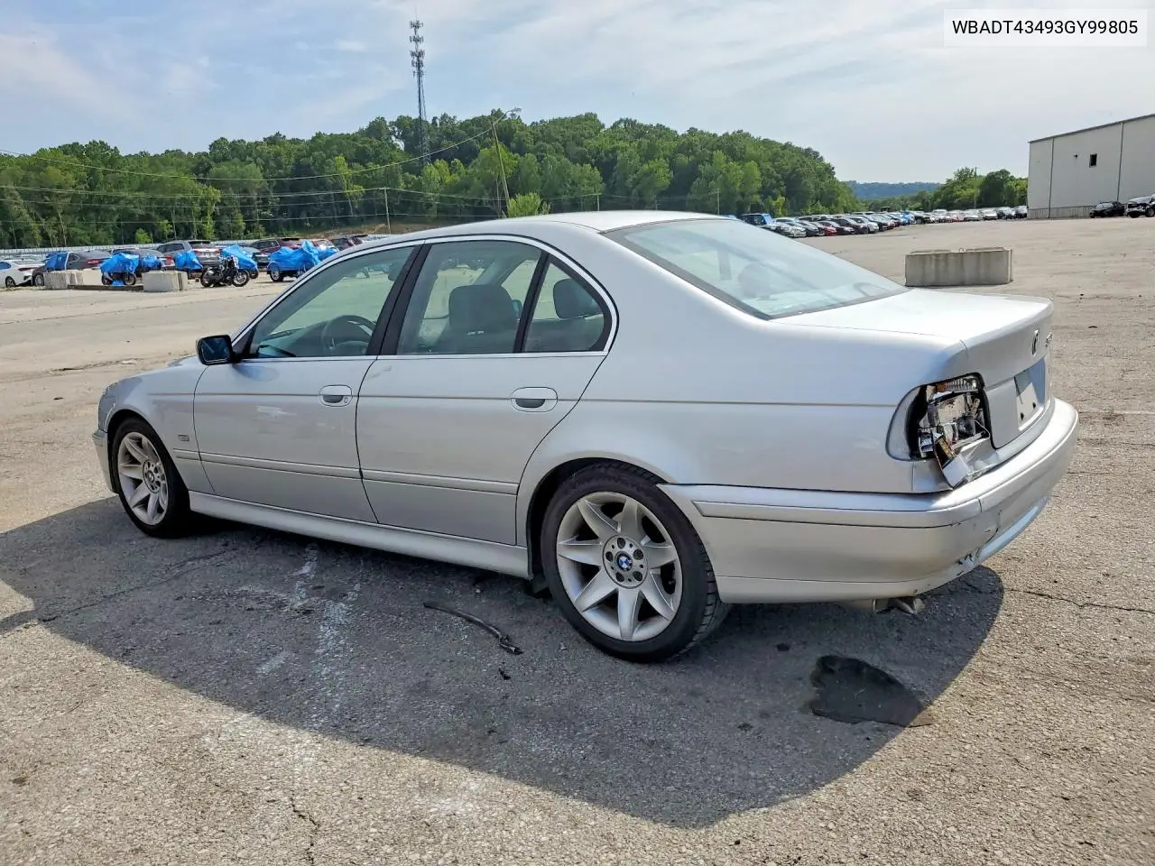 2003 BMW 525 I Automatic VIN: WBADT43493GY99805 Lot: 61309776